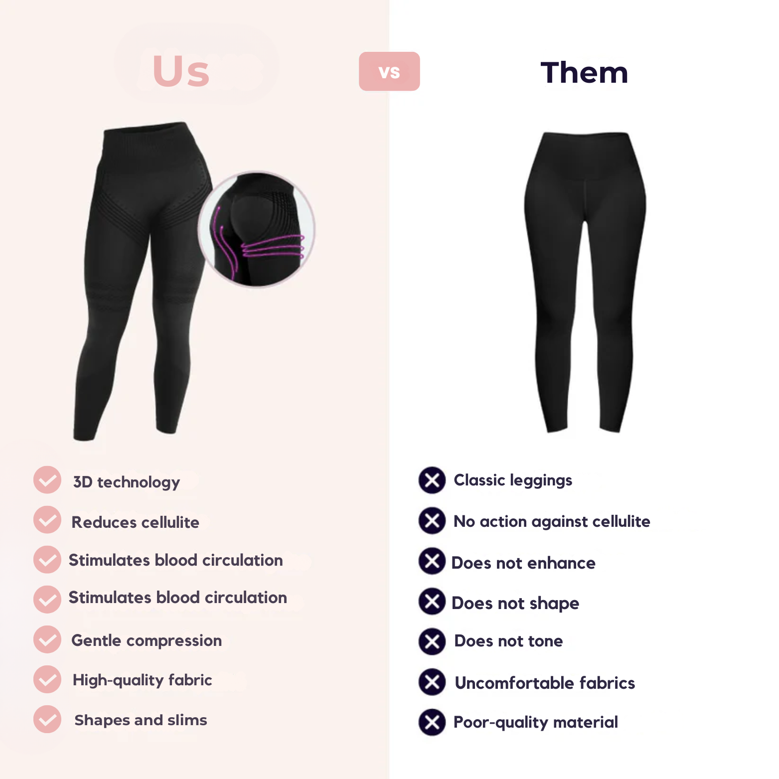 CurveLux® 3D Leggings — Smooth & Sculpt (Made In NL 🇳🇱)